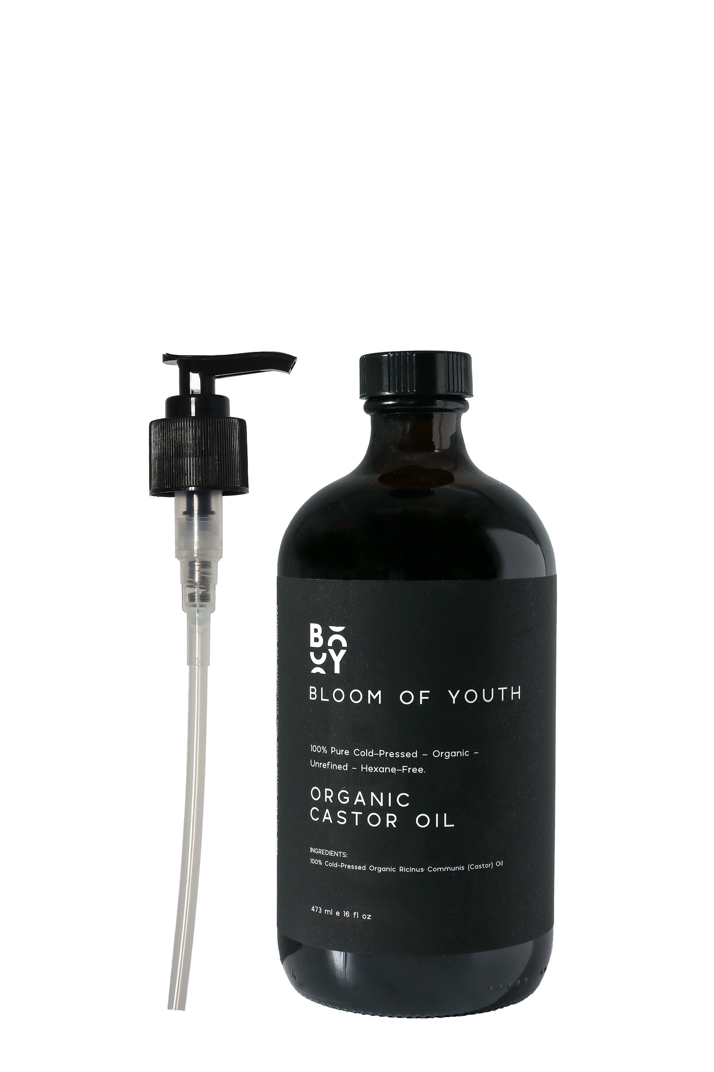 Bloom of Youth Organic Castor Oil + Pump