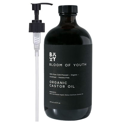 Bloom of Youth Organic Castor Oil + Pump