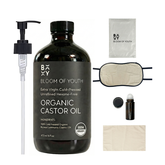 Organic Castor Oil Pack Kit