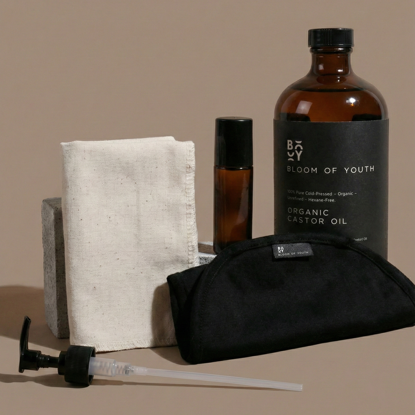 Organic Castor Oil Pack Kit